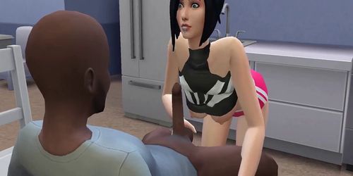 Ddsims - Cuckold Lets Bbc Screw His Milf Wife - Sims 4