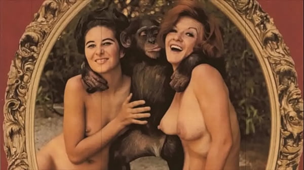Chicas retro de la naturaleza